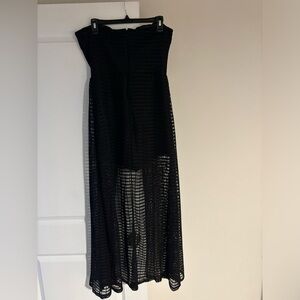 Strapless Shorts Formal Romper